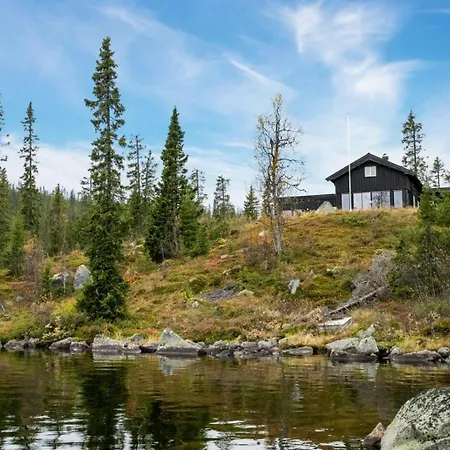 Log With Private Waterfront And Views