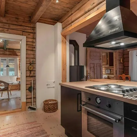 Log With Private Waterfront And Views Hébergement de vacances Hedalen