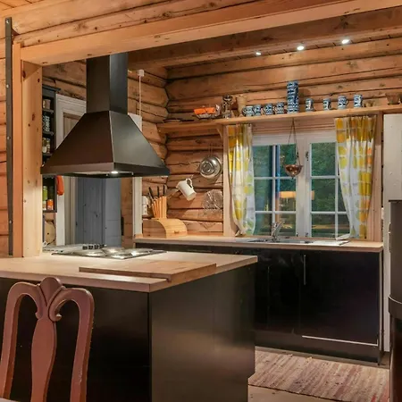 Log With Private Waterfront And Views Hébergement de vacances Hedalen