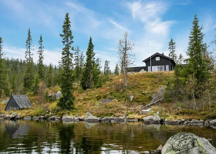 Log With Private Waterfront And Views