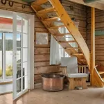 Log With Private Waterfront And Views Hedalen
