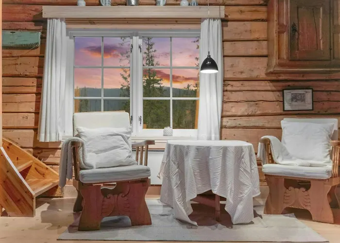 Log With Private Waterfront And Views